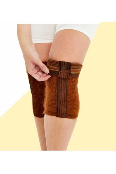 S&D ÇARŞİ حزام خصر وواقي للركبة من صوف الجمل (طقم اثنان في واحد) للنساء والرجال للجنسين