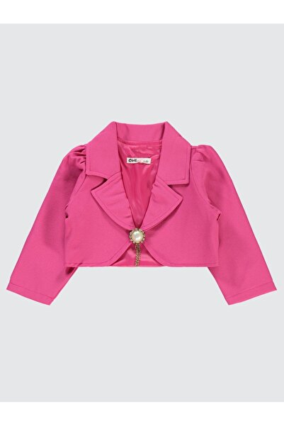 Civil Girls Bolero with Brooch for Ages 2-5 - Fusya for Ages 3-4