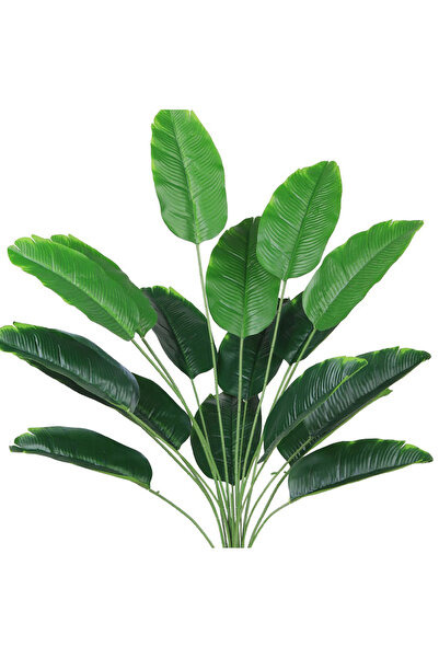 co arma Artificial banana tree with 18 leaves, 85 cm high