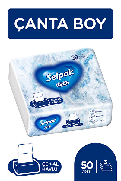 Selpak Go Çek-Al Havlu 12*50 Yaprak