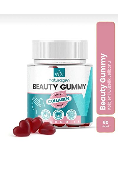 Naturagen Gummy Collagen Tip 1-3 Çiğnenebilir Form 60 Adet