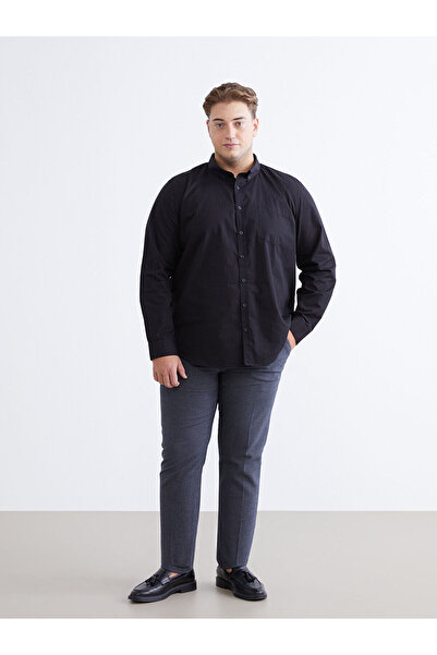 LC Waikiki Vizyon New Season Regular Fit Long Sleeve Dobby Men's Shirt