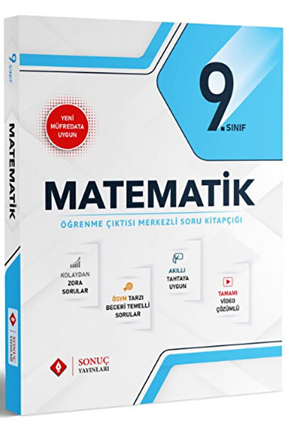 Sonuç Yayınları 2025-2026 Sonuç 9.sınıf Matematik Fasikül (Yeni Müfredat)