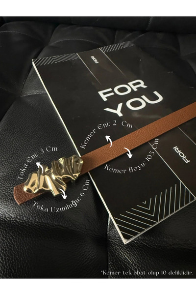 Fiori Cureaua de dama cu catarama de design, centura de haina, centura de cam...