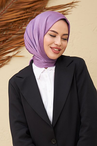 İpekhan Σάλι διπλής όψης Janjan λιλά