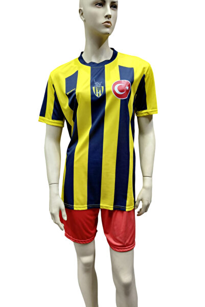 SPORIO futbol forması tek üst clasic çubuklu forma arkasında kişiye özel isim...