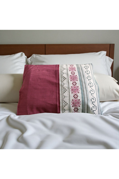 Ercahome tekstil غطاء وسادة مزدوج من قماش قطني 100% مقاس 50*70 بألوان زاهية. ...