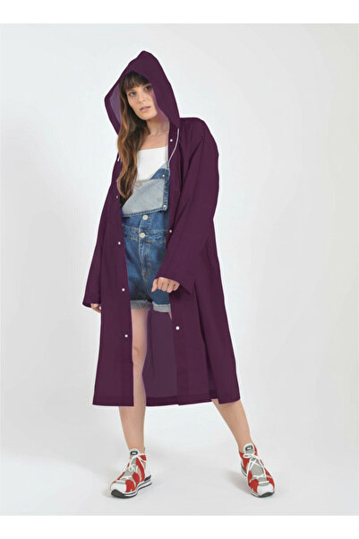 Dream Plus Елегантний водонепроникний плащ з капюшоном