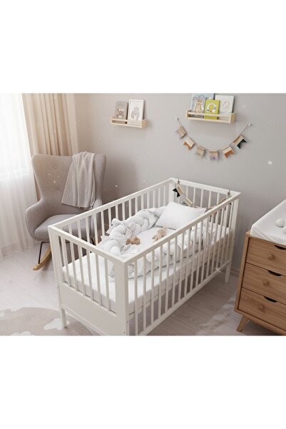 Arabamakss Babynest 100% Cotton Custom Design Knit Baby Bed with Protective Edge