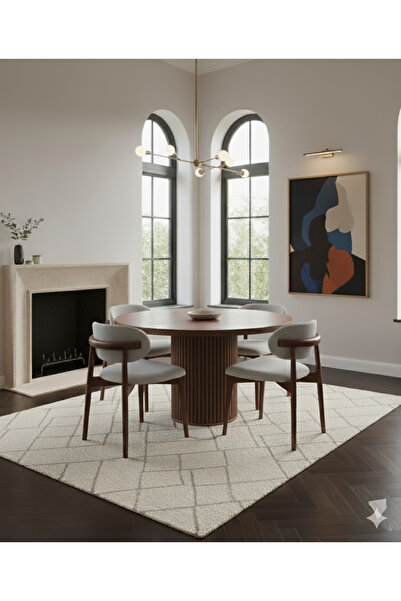 Alaylı Mobilya Norte Ahşap Mutfak Sandalyesi, Yemek Odası Sandalyesi