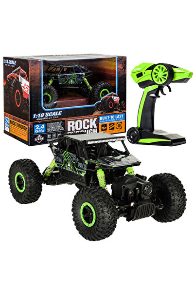 OEM Mașină cu telecomandă RC Rock Crawler HB 2.4GHz 1:18 verde
