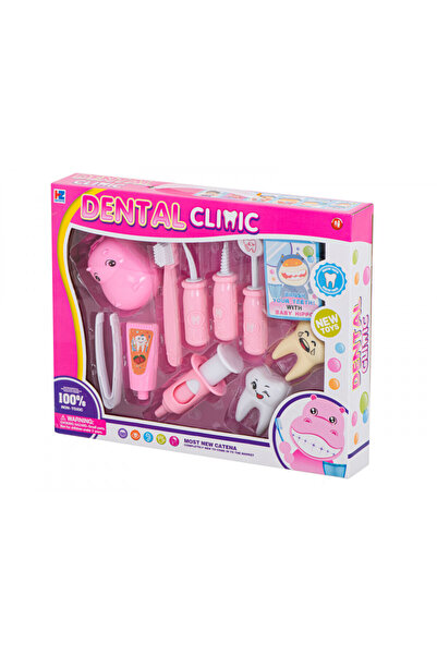 Ikonka Trusa doctor stomatolog Hipopotam Roz