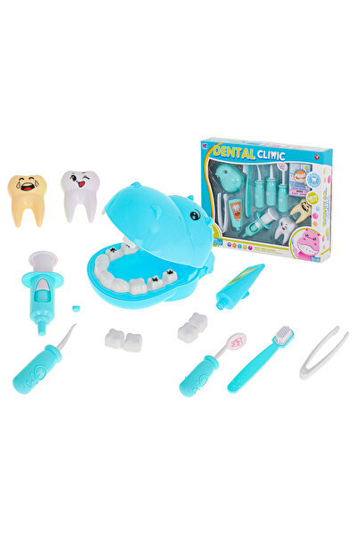 OEM Trusa Doctor Stomatolog Hipopotam Albastru