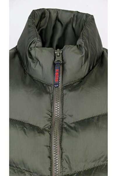 bebegci Black Unisex Children's Straight Stand Collar Regular Puffer Vest