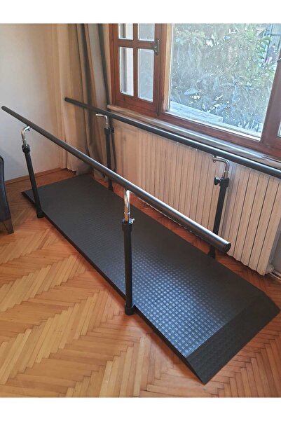 Genel Markalar 3 mt Zeminli Yükseklik Ve Genişlik Ayarlanabilir, Paralel Bar Yürüme Egzersiz Barı