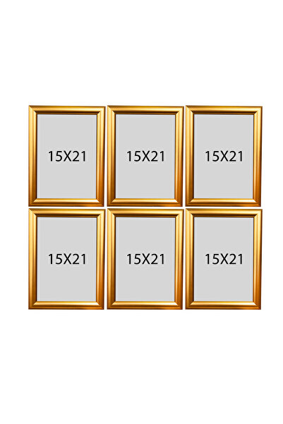 Araste 15x21 Ayaklı 6 Adet Resim Fotoğraf Çerçevesi