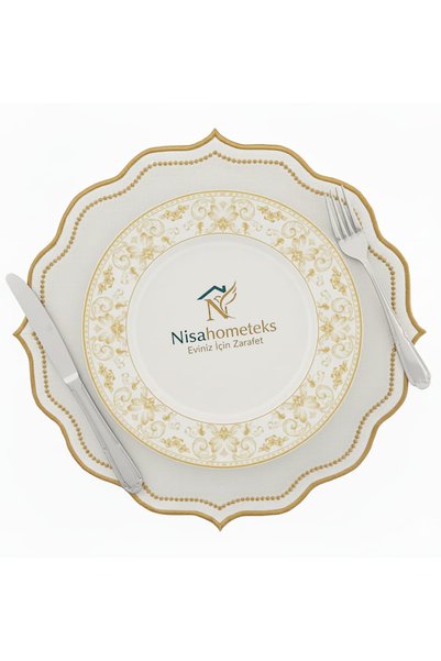 Nisahometeks 6 Pieces Linen American Service - Linen Supla