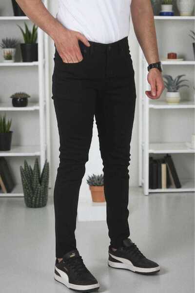 Rizz up Men's Black Lycra Jeans Skinny Fit Stretch Jeans 2004157