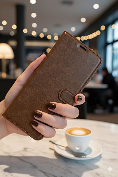 TechTrove Tecno Spark 20C Kılıf Kapaklı ve Cüzdanlı Stand Olabilen Deri Kılıf