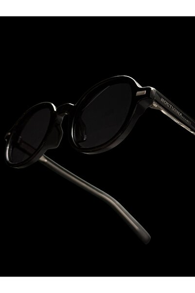 NOCTURNA FRAMES Ochelari de soare unisex ECHO Black | Polarizați, protecție UV400