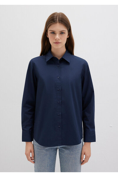 Mavi Lacivert Gömlek Regular Fit / Normal Kesim 1211198-82318