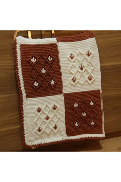 Aykır ı Bebe Aykır-ı Bebe Tunus Işi El Örgüsü Bebek Battaniyesi