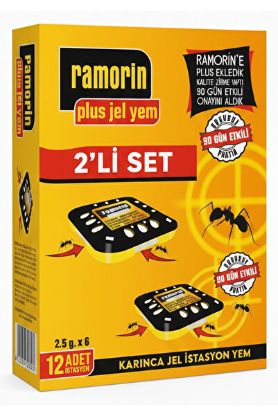 RAMORİN Karınca 2 lı İstasyon 12 Adet