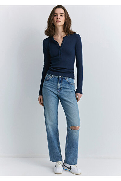 Mavi Barcelona Kolej Indigo Mavisi Jean Pantolon 101047-89197