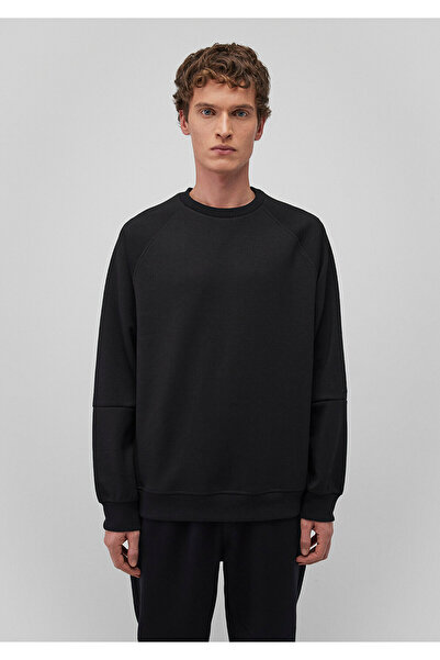 Mavi Bisiklet Yaka Siyah Basic Sweatshirt 0S10295-900