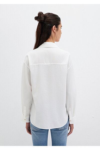 Mavi Ekru Gömlek Regular Fit / Normal Kesim 1210985-70057