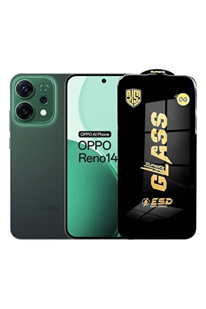 OPPO Screen Protector for Reno14 (Flippy), ESD Tempered Glass, 0.35 mm, Transparent