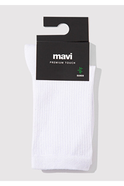 Mavi Beyaz Soket Çorap 1910956-620