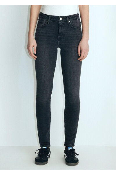 Mavi Tess M Girly Koyu Gri Smoke Jean Pantolon 100328-86444
