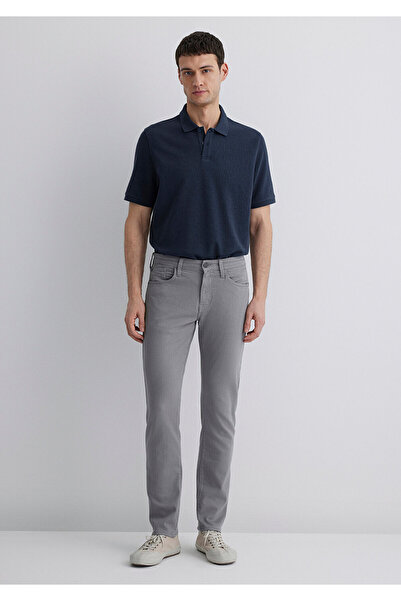 Mavi Jake Gri Comfort Gabardin Pantolon 0042286794