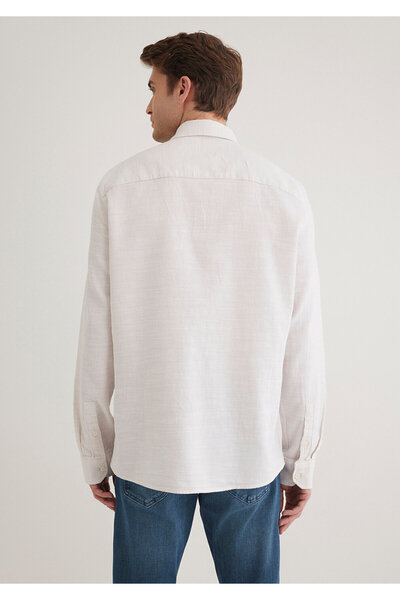 Mavi Beyaz Gömlek Slim Fit / Dar Kesim 0210053-70004