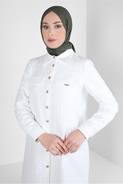 Alvina تونيك مربع منقوش 44353