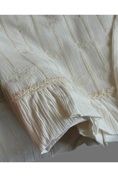 Baby shine Girls' reception set - 100% natural cotton - 5 pieces - Classic jumpsuit