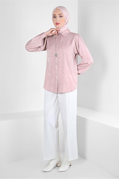 Alvina GÖMLEK YAKA BLUZ 44329