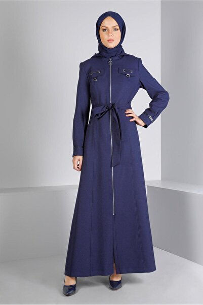 Alvina KUŞAKLI FERMUARLI PARDESÜ 10658