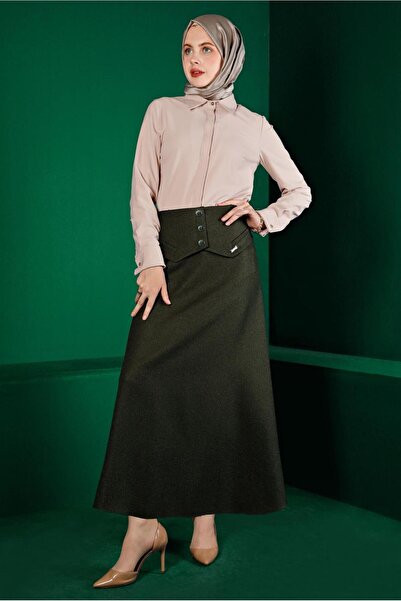 Alvina Hidden Buttoned Blouse 43373