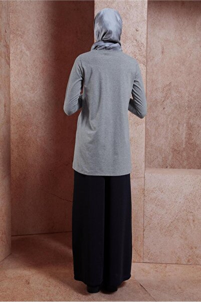 Alvina BİSİKLET YAKA TESETTÜR TUNİK 44788