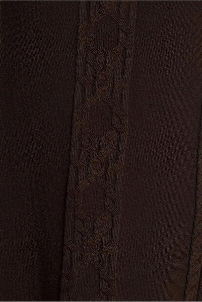 Alvina ÖRGÜ DESENLİ TRİKO TUNİK 44905