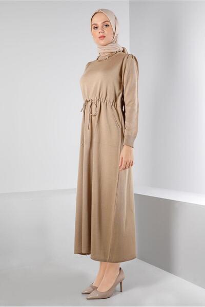 Alvina Πλεκτό φόρεμα με κορδόνι στη μέση 43196