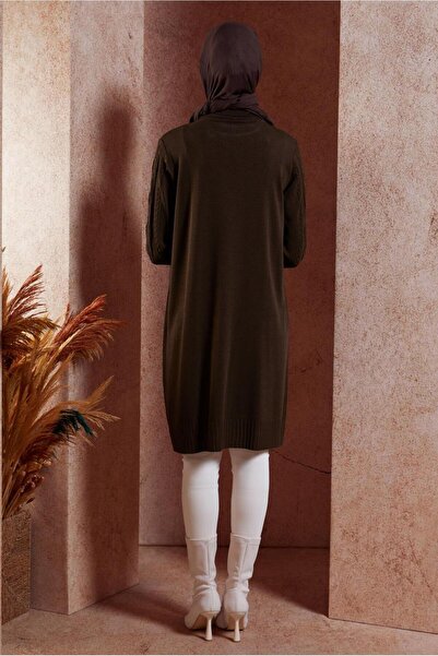 Alvina ÖRGÜ DESENLİ TRİKO TUNİK 44905