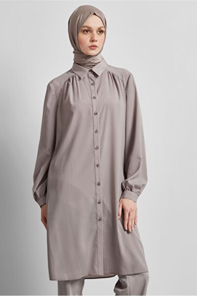 Alvina Shirt Collar Tunic 45416