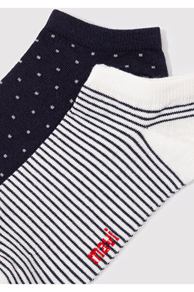 Mavi 2li Patik Çorap 198204-900