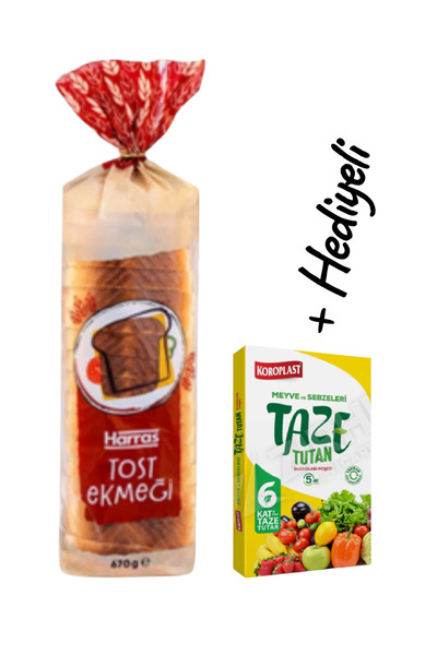 Harras Büyük Tost Ekmeği 670 gr