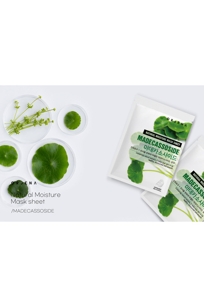 Orjena Natural Moisture Sheet Mask - Tüm Ciltlere Uygun Cilt Bakım Kağıt Maske Seti