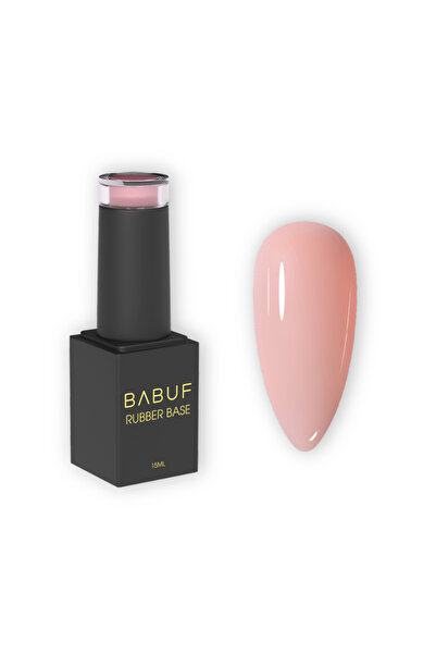 BABUF Baza Rubber | Strălucire Piersică | RB 13 | 15 ml