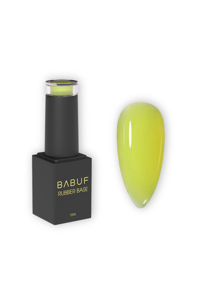 BABUF Baza Rubber Naturala | Glow Lemonade | RB 20 | 15 ml
